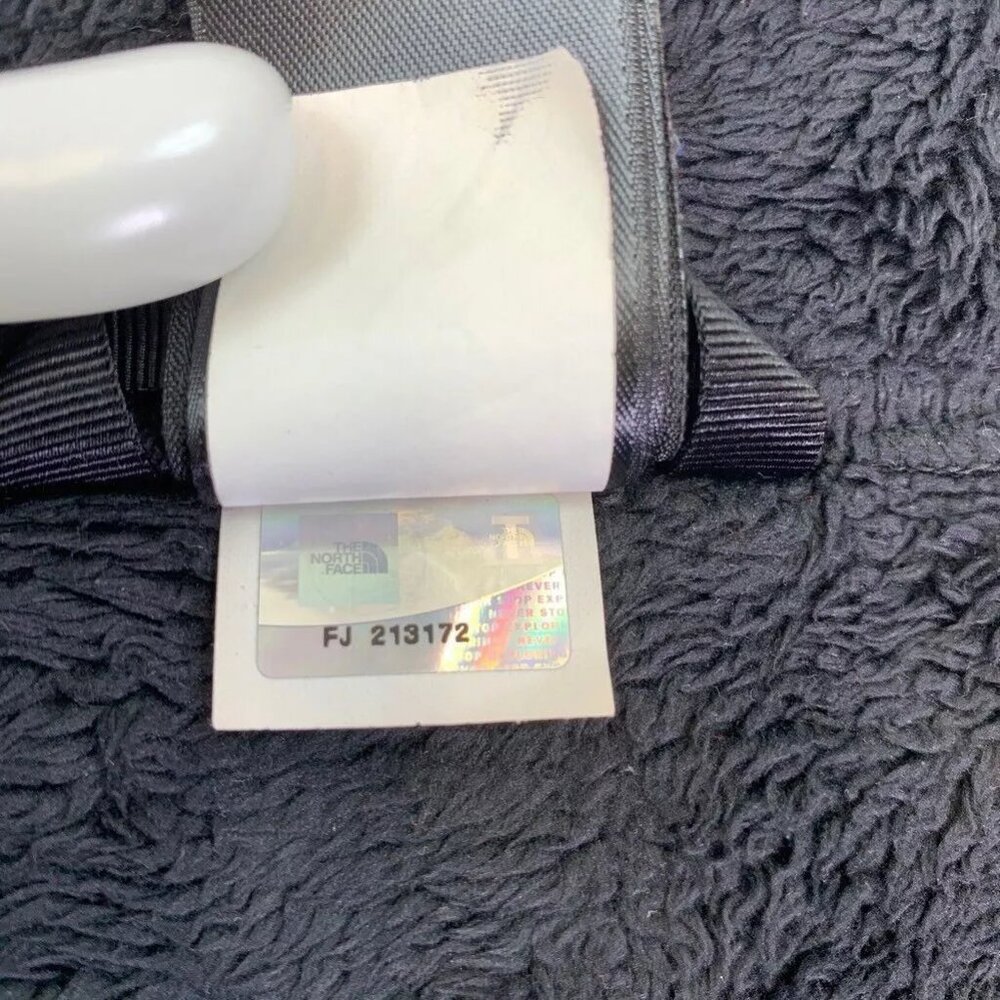 The North Face Girls Fleece Jacket Black Full Zipper Pockets Mock Neck XL 18 - Picture 10 of 12